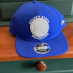 Never Worn Golden State Warriors blue SnapBack